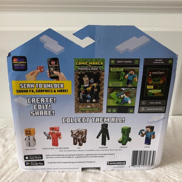 5/$25 SALE NEW Minecraft Evoker Figure - Picture 4 of 5